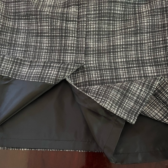 Woman’s Kasper black white tweed skirt size 12 - Picture 7 of 8